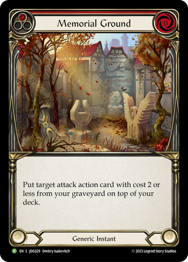 Memorial Ground (Red) (Promo)